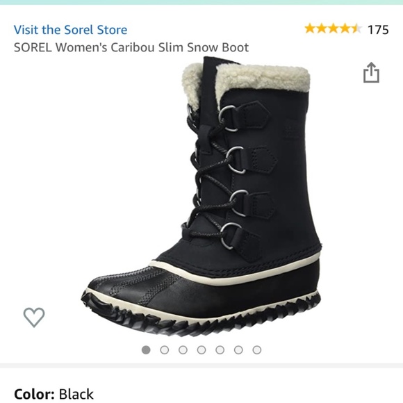 sorel caribou slim boots